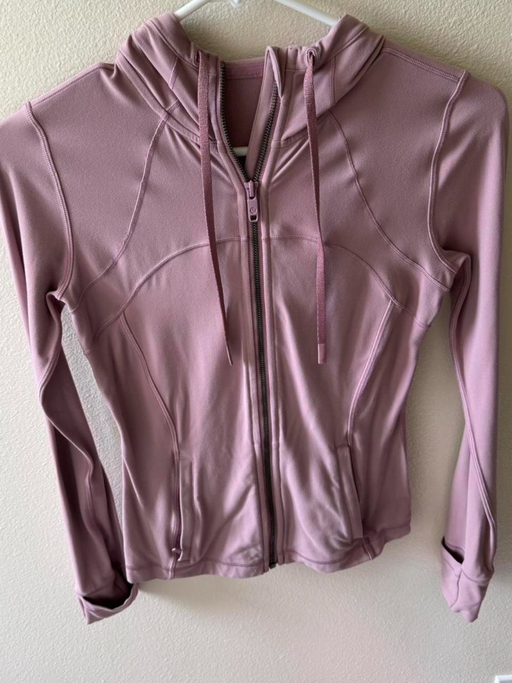 Lululemon pink/mauve-ish color
Define Jacket